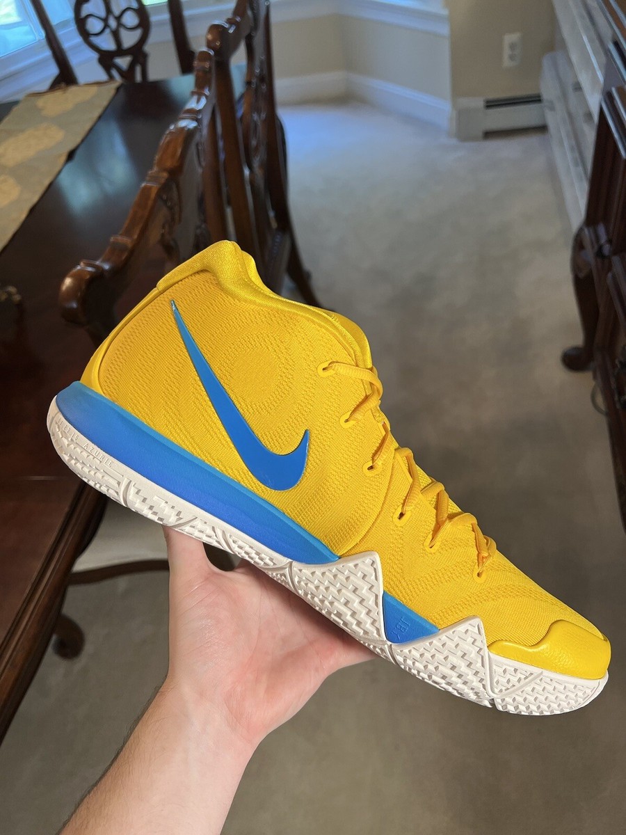 NIKE KYRIE 4 KIX CEREAL PACK AMARILLO YELLOW-MULTI COLOR SZ 16
