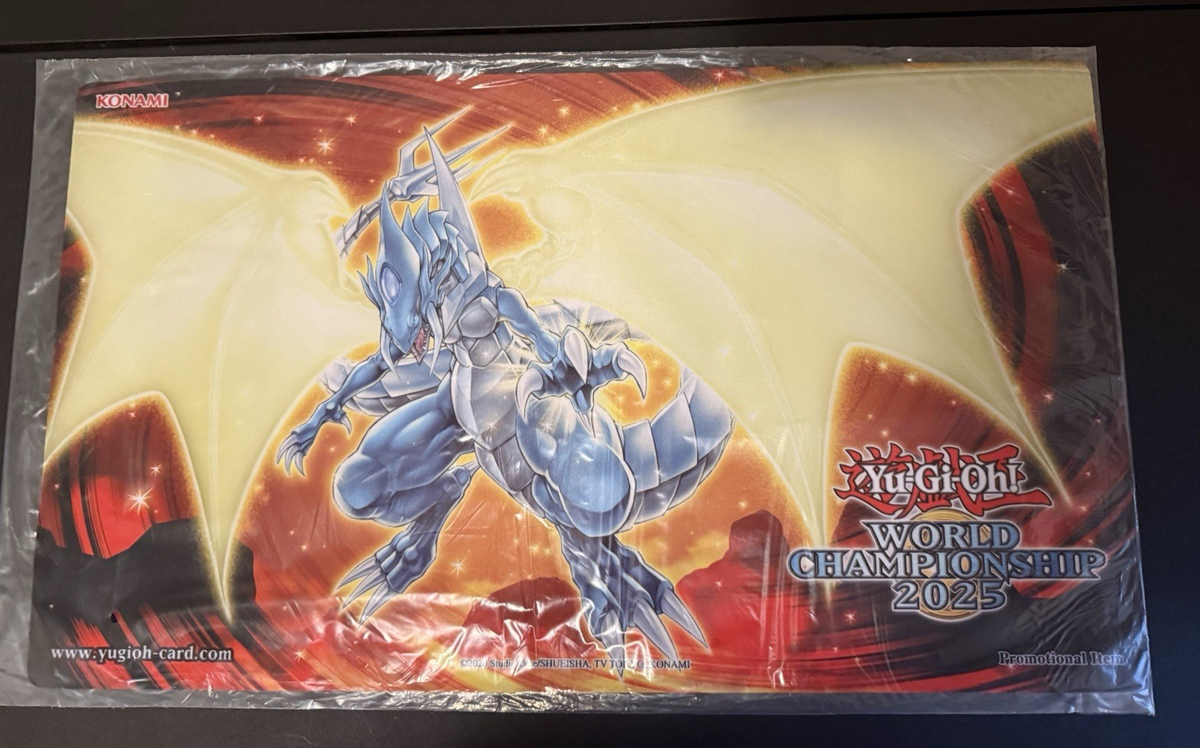 Yugioh Blue-Eyes Tyrant Dragon World Championship 2025 Playmat