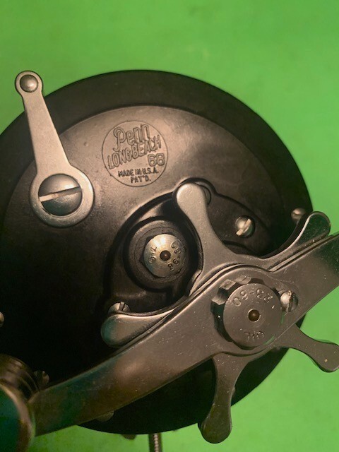 VINTAGE PENN LONG BEACH NO. 68 CONVENTIONAL FISHING REEL