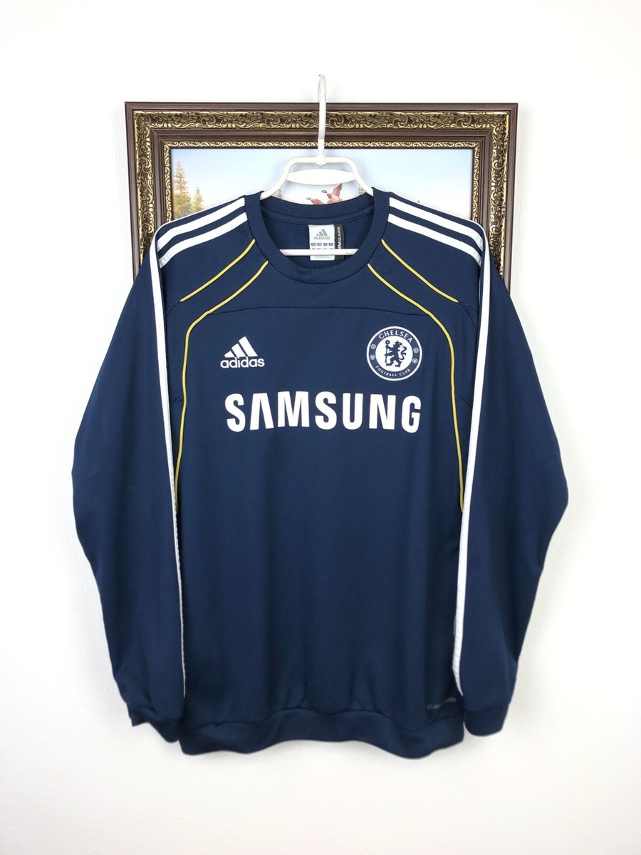 Vintage Adidas Chelsea Football Sweatshirt Soccer Track Top