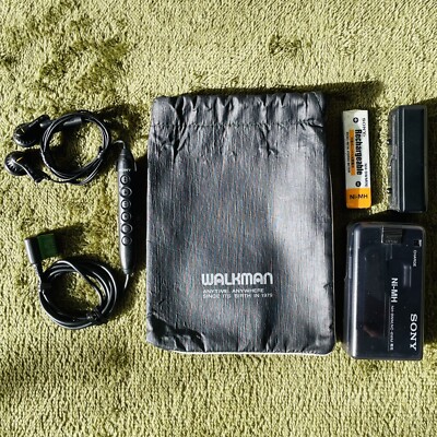 Sony WM-F707 Walkman Portable Cassette Recorder Player Silver With