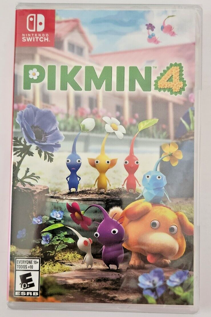 Pikmin 1+2 & 3 Deluxe & 4 Switch New Game Bundle Special (Real