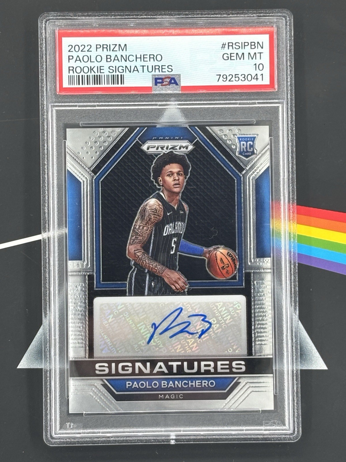 Paolo Banchero 2022 Prizm #RSI-PBN Rookie Signatures Price Guide