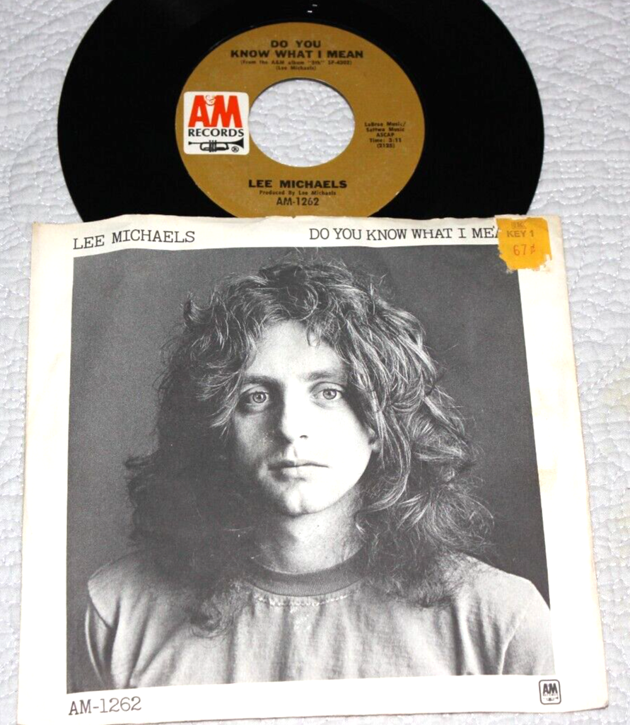 LEE MICHAELS - Do You Know What I Mean (Original 1971 7