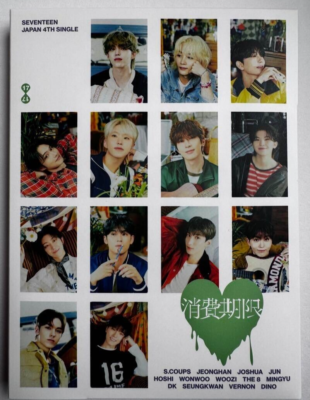 SEVENTEEN VERNON JAPAN SINGLE SHOHIKIGEN CARAT ver CD & PHOTOCARD