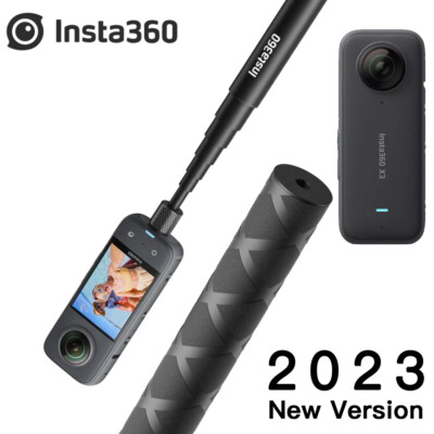 Insta360 X3 360 Action Camera + Invisible Selfie Stick | eBay