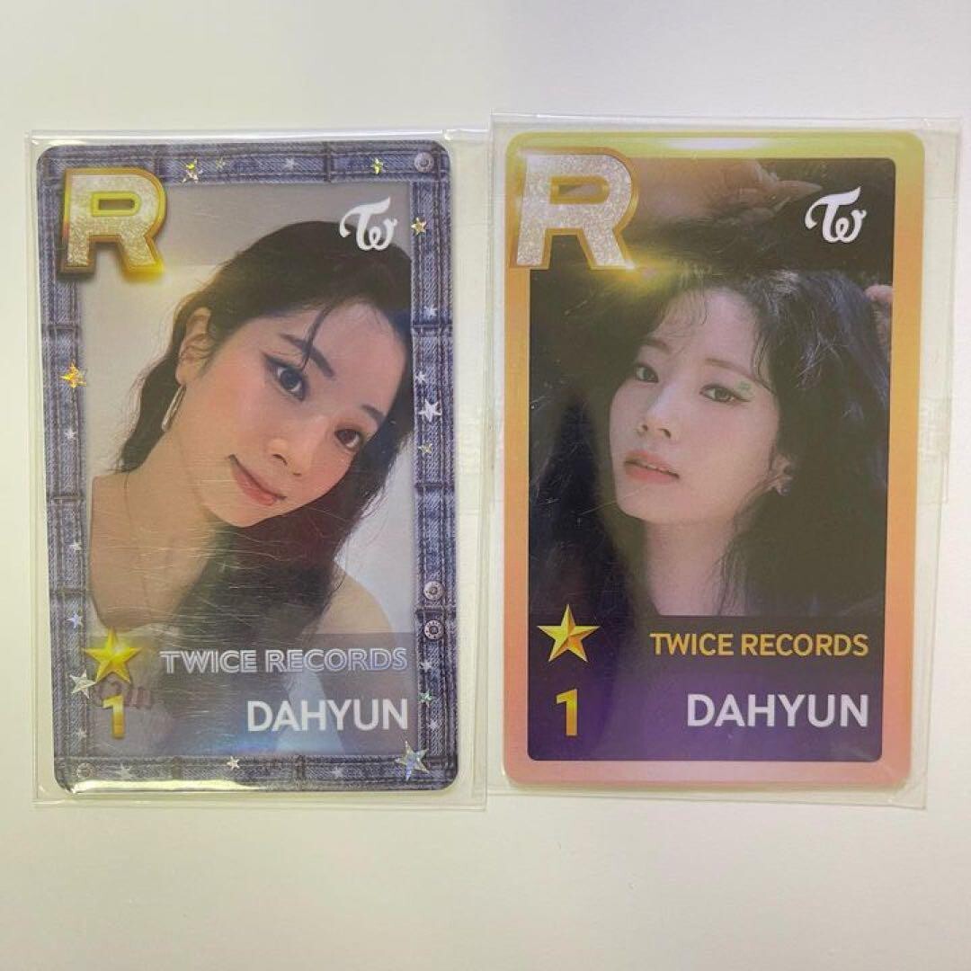 TWICE Dahyun SSJYP Superstar JYP Photocard 2set Official Pop Up