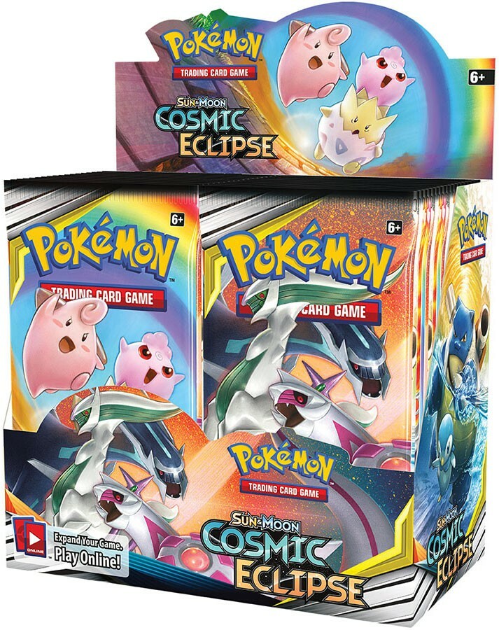 Pokemon TCG Sun & Moon Cosmic Eclipse Booster Box [36 Packs