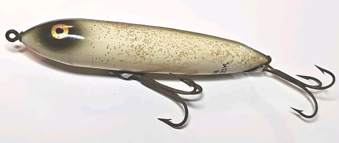 Vintage Heddon 1st Zara-Spook Rare Fishing Lure Glitter Pattern