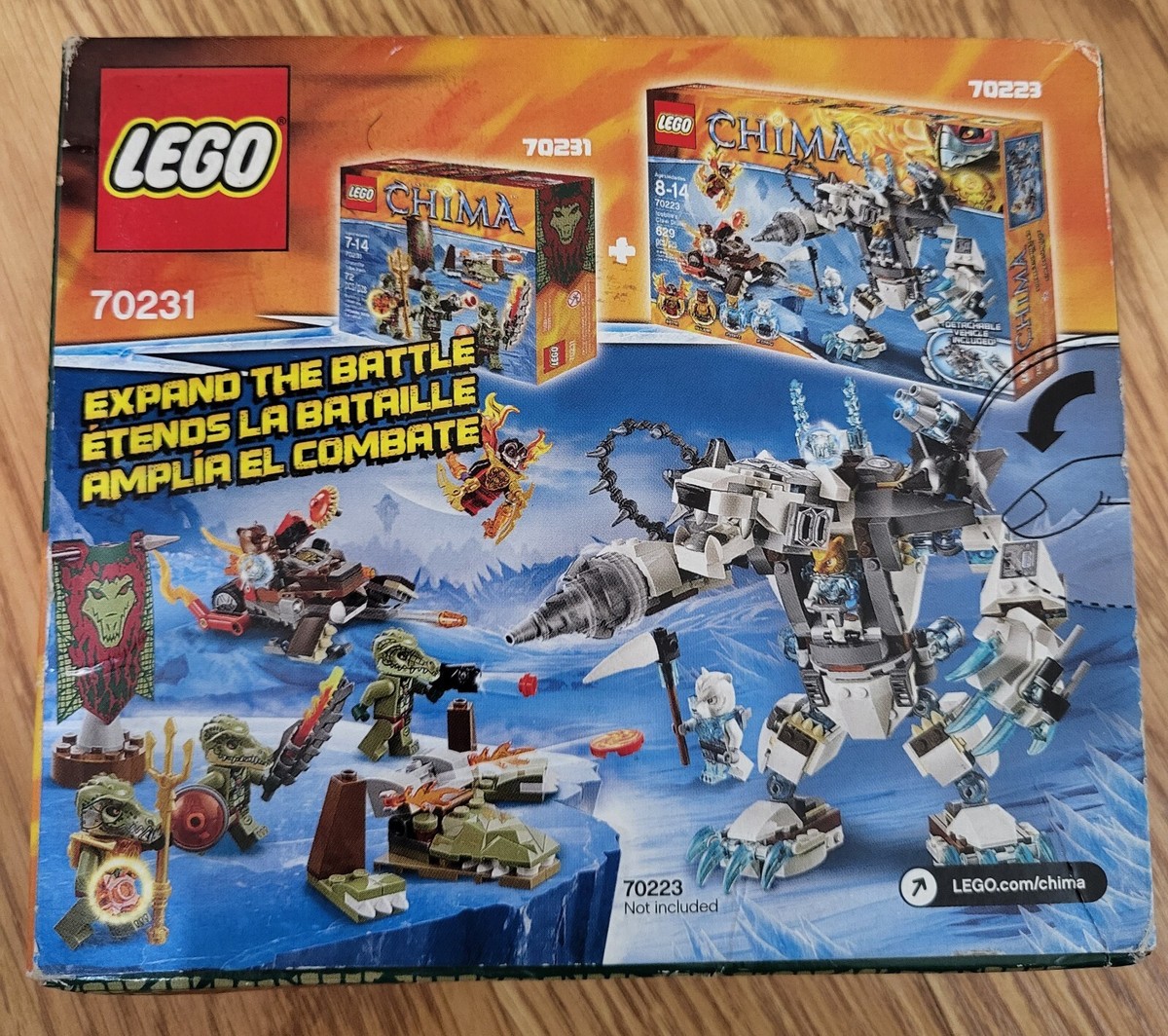 LEGO Legends of Chima 70231 Crocodile Tribe Pack 673419229531| eBay