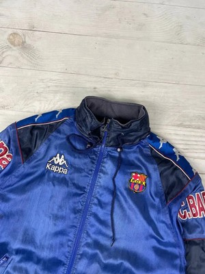 Vintage Kappa Barcelona 1996-97 Football Track Jacket Men Size XL
