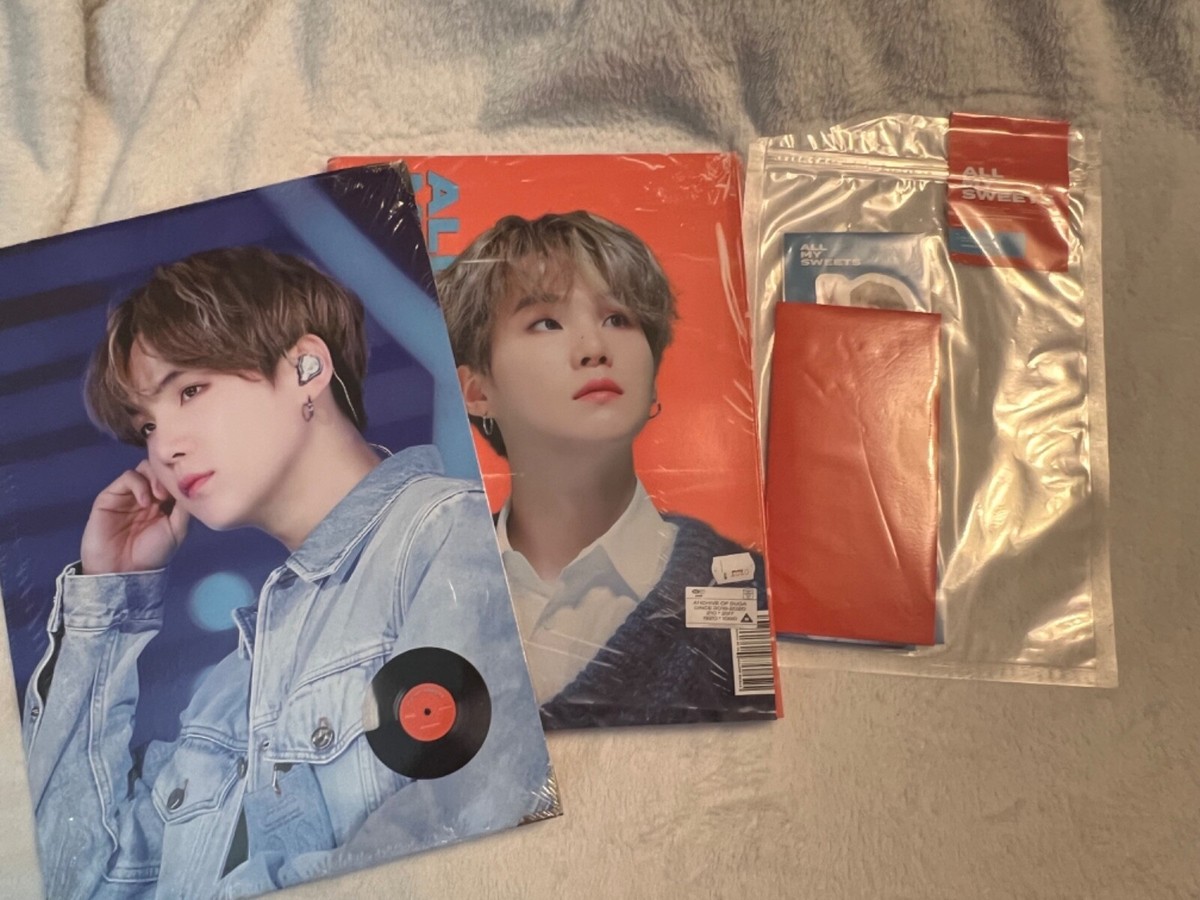 BTS Suga Yoongi All My Sweets fansite photobook set | eBay