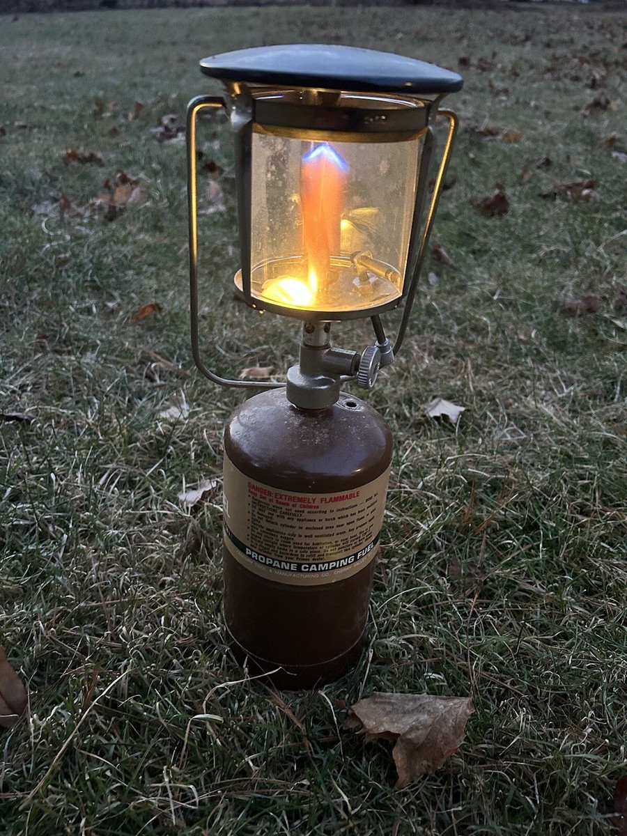 Vintage PRIMUS 100 Propane Lantern Set Camping/ Outdoor Working W
