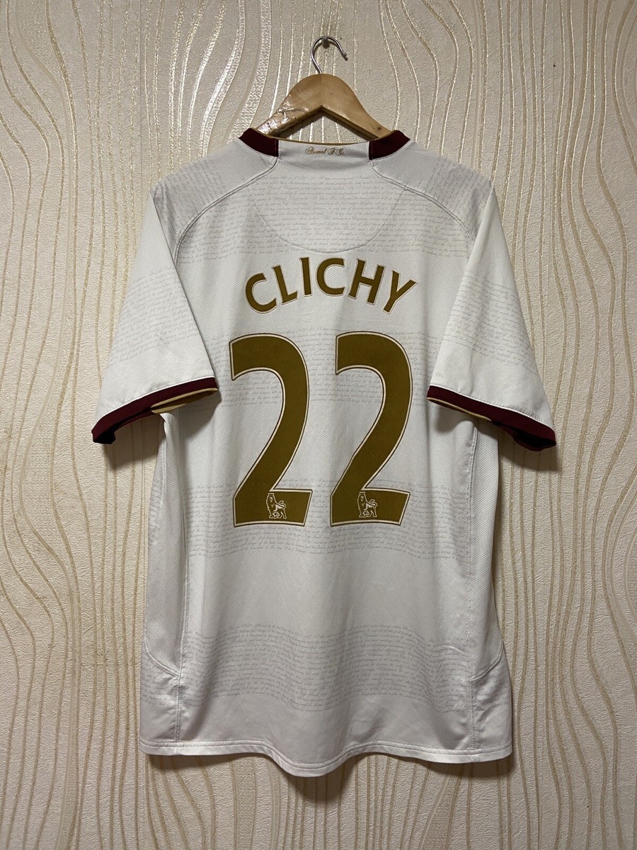 ARSENAL 2007 2008 AWAY FOOTBALL SHIRT SOCCER JERSEY NIKE 237867