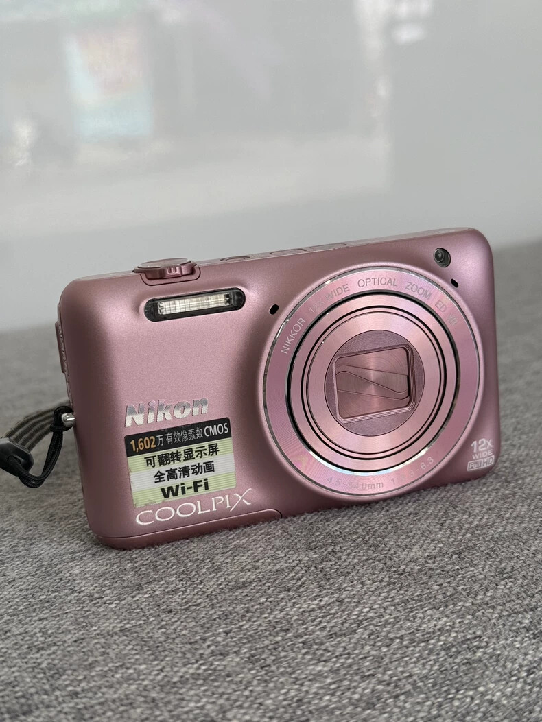 自撮り＆Wi-Fi】Nikon COOLPIX S6600 ピンク 動作未確認 💘 Nikon