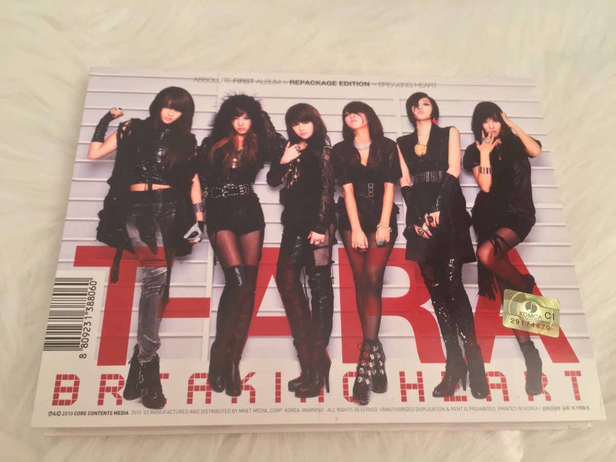 T-ara Vol. 1 - Breaking Heart (Repackage) First Press Korea