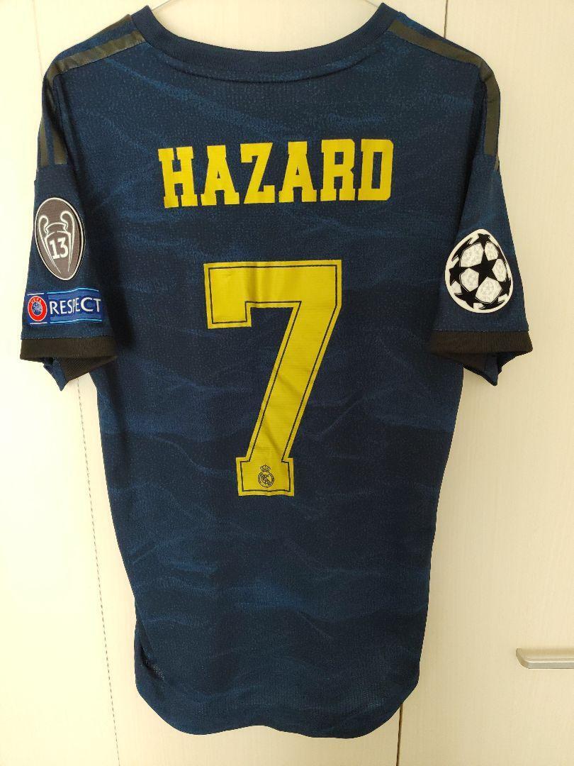 Authentic Eden Hazard Real Madrid adidas Soccer Jersey 19/20 Size