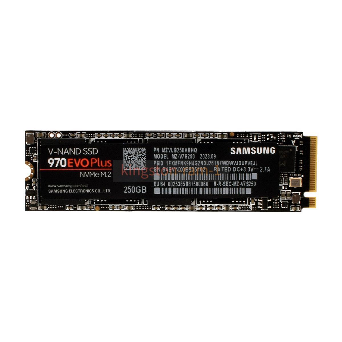 Samsung SSD 970 EVO Plus 2TB 1TB 500GB 250GB NVMe M.2 Solid State