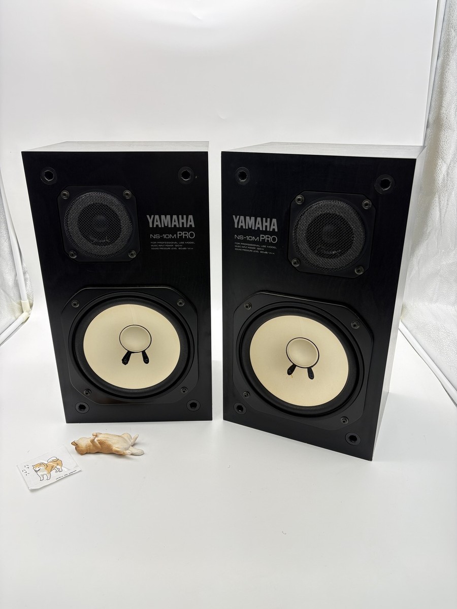 Yamaha NS-10M PRO Speaker Pair Set System Studio Monitors Black | eBay