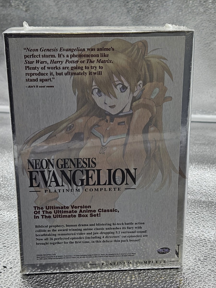 NEW - Neon Genesis Evangelion Platinum Complete Collection DVD | eBay
