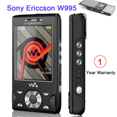 Original UnlockedSony Ericsson Walkman W995 - Black Silver