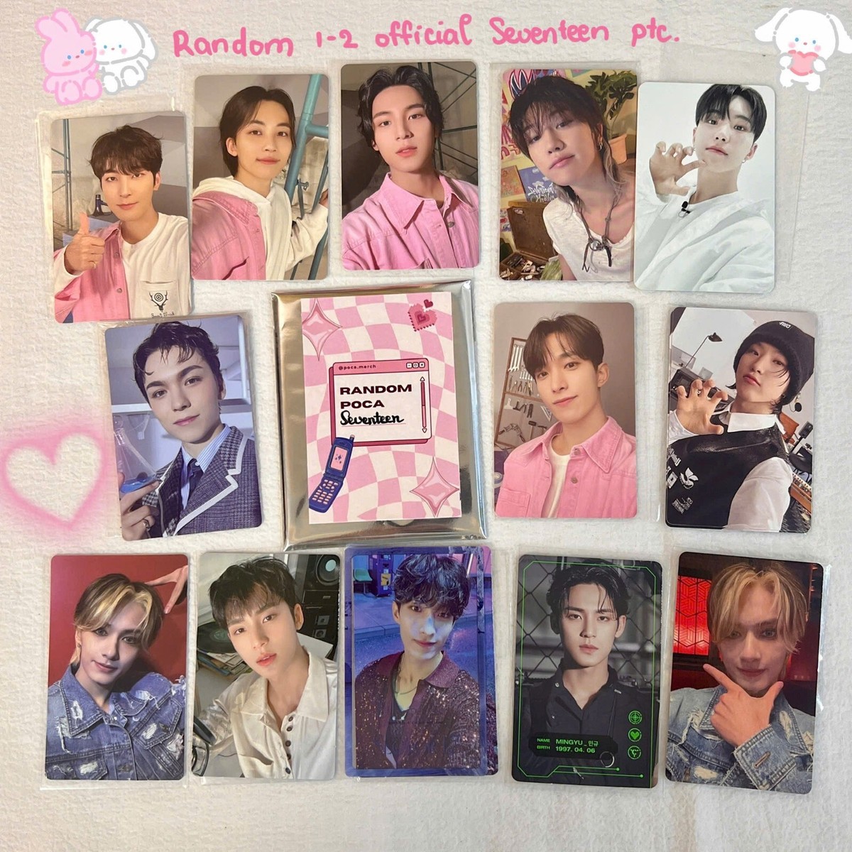 SEVENTEEN 8TH mini album YOUR CHOICE all version PHOTOCARD one