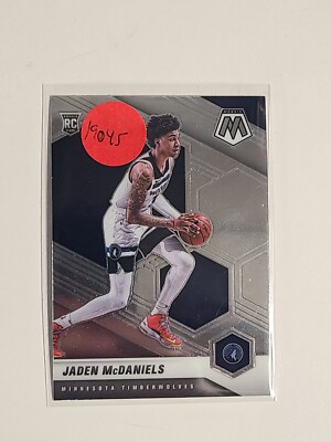 2020-21 Panini Mosaic Jaden McDaniels RC Rookie Timberwolves #235