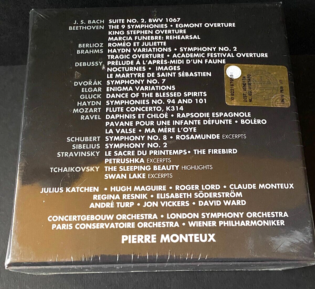 Pierre Monteux - Decca Recordings (20 CD Boxset) | eBay UK