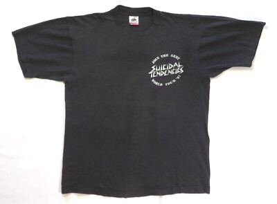 Suicidal Tendencies Vintage T Shirt 1987 Join The Army Tour ST