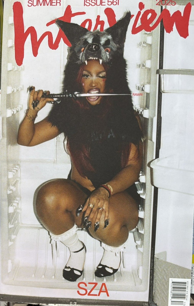 INTERVIEW MAGAZINE-ISSUE 561-SUMMER 2025-SZA-Brand New | eBay