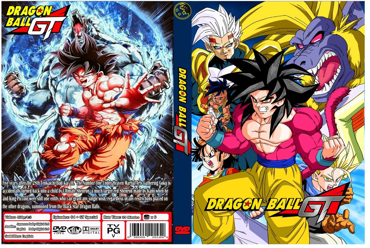 ANIME, DRAGON BALL GT, 1-64+1 , 6 DVD, ENG-AUDIO, 1 BOX, 2018 | eBay