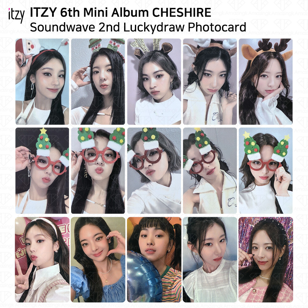 ITZY 6th Mini Album Cheshire Soundwave 2nd Lucky Draw Photocard