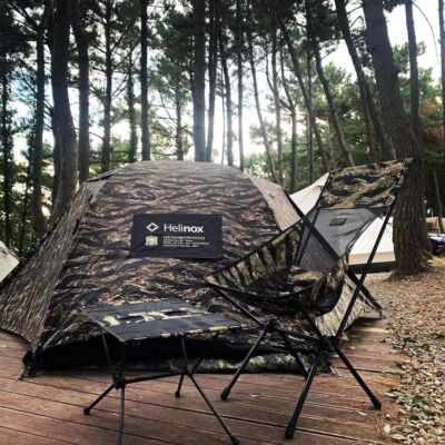 NEIGHBORHOOD Helinox Outdoor Camping Tent Chair Lightweight Tiger