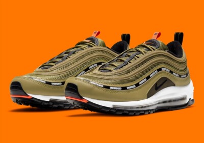 Nike Air Max 97 - Undefeated 2020 - Black Militia Green Olive