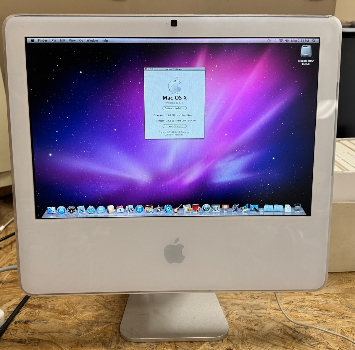 Apple iMac Intel Core Duo 1.83ghz 17