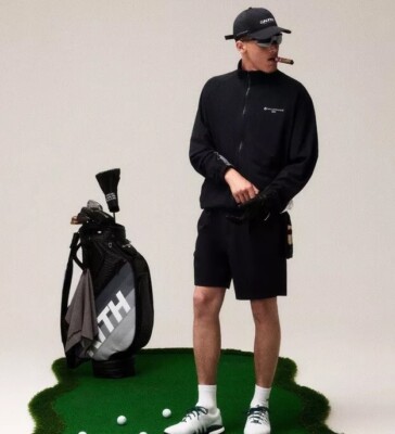 Kith for TaylorMade Long Game Jacket 2024 Black XXL | eBay