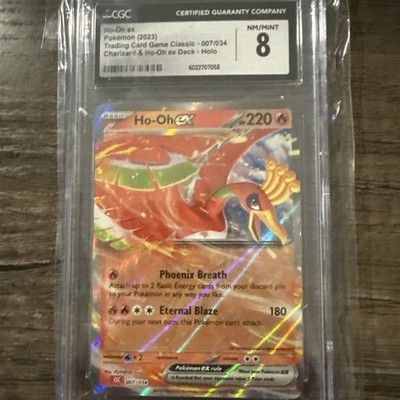 Ho-oh ex 007/034 Trading Card Game Classic Holo for sale online | eBay