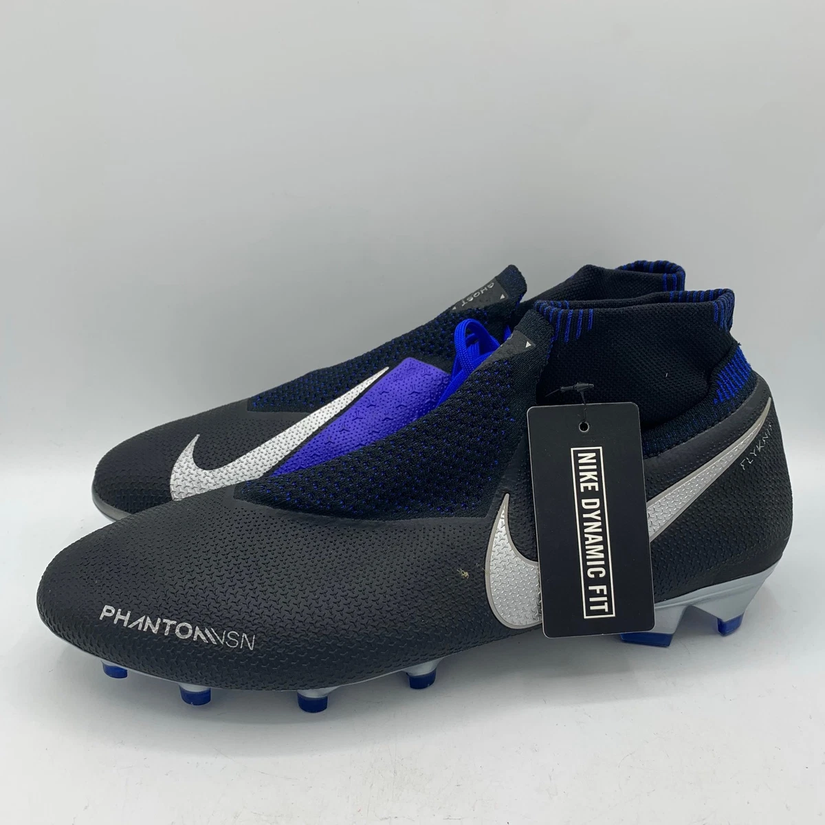 Nike Phantom Vision Elite DF FG Black Blue for Sale | Authenticity