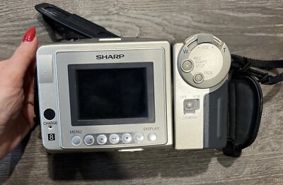 Sharp Viewcam VL-A10U 8mm Video 8 Camcorder No Charger,UNTESTED | eBay
