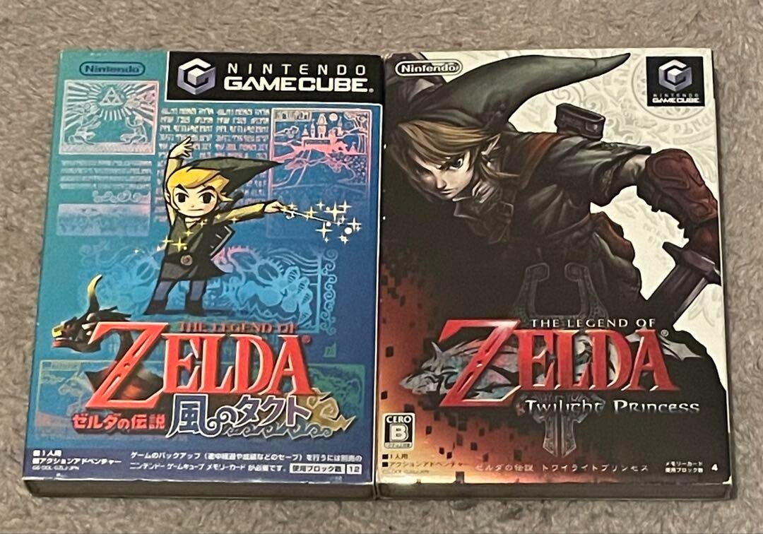 The Legend of Zelda Twilight Princess & Wind Walker Nintendo