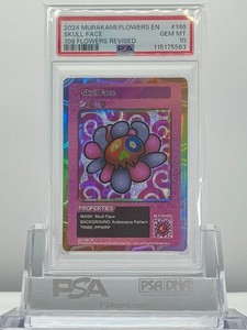 エラー（ミスプリ）ドクロ顔psa10 108フラワーズ 初版】ドクロ顔