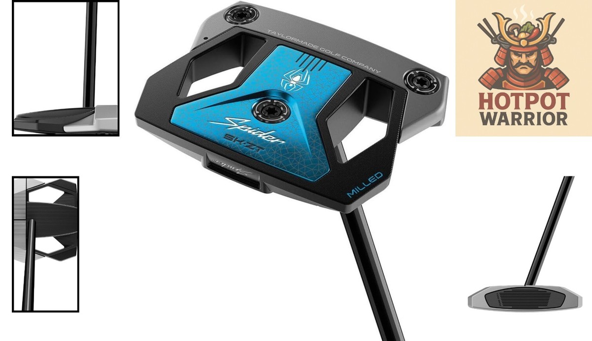 Spider ZT Putter - 35” Alloy Steel with Milled True Path Alignment