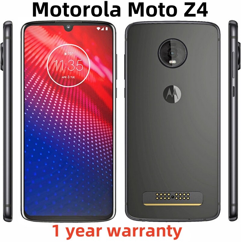 Motorola Moto Z4 XT1980-4 128GB+4GB 48MP 4G LTE Unlocked