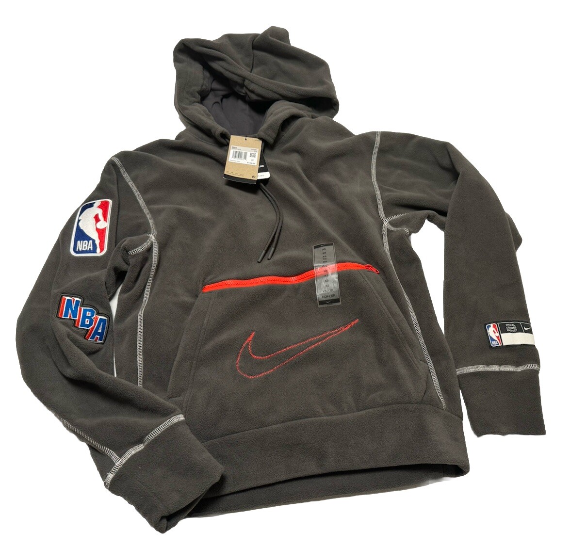 NWT NIKE NBA Team 31 Courtside Licensed Fleece Hoodie size XS | eBay