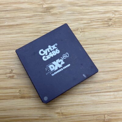 486 Cyrix Cx486 DX2 80-MHz Cx486DX2-V80GP CPU Ceramic Processor