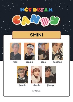 NCT DREAM SPECIAL WINTER ALBUM CANDY SMINI VER OFFICIAL PHOTOCARD