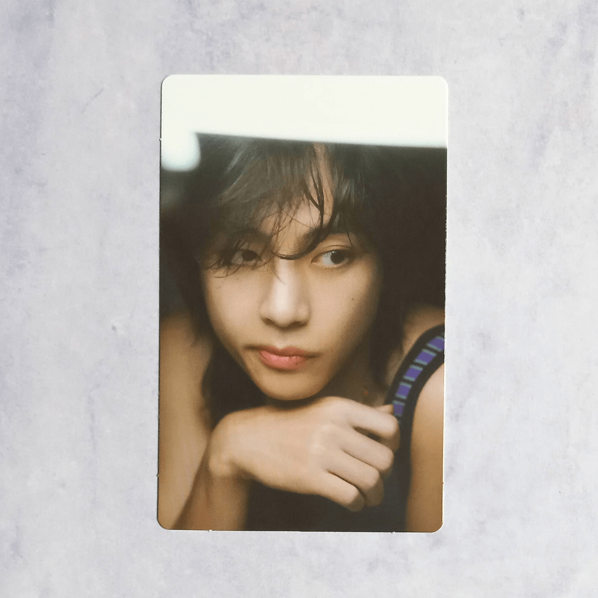 BTS V Taehyung Layover Album M2U Official Lucky Draw Photo Card | eBay