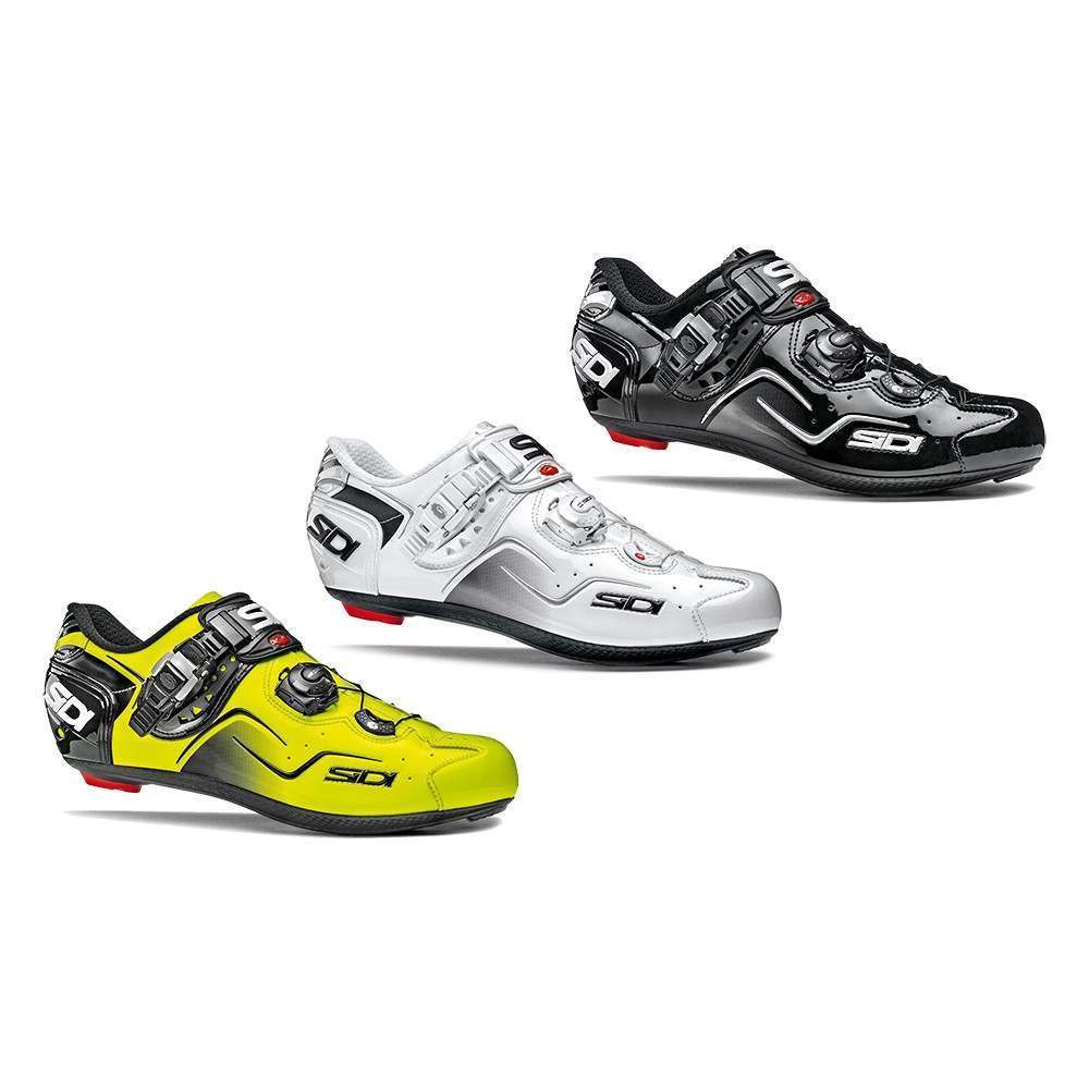 SIDI Kaos Road Cycling Shoes Bike Bicycle Shoes Black/Black Size
