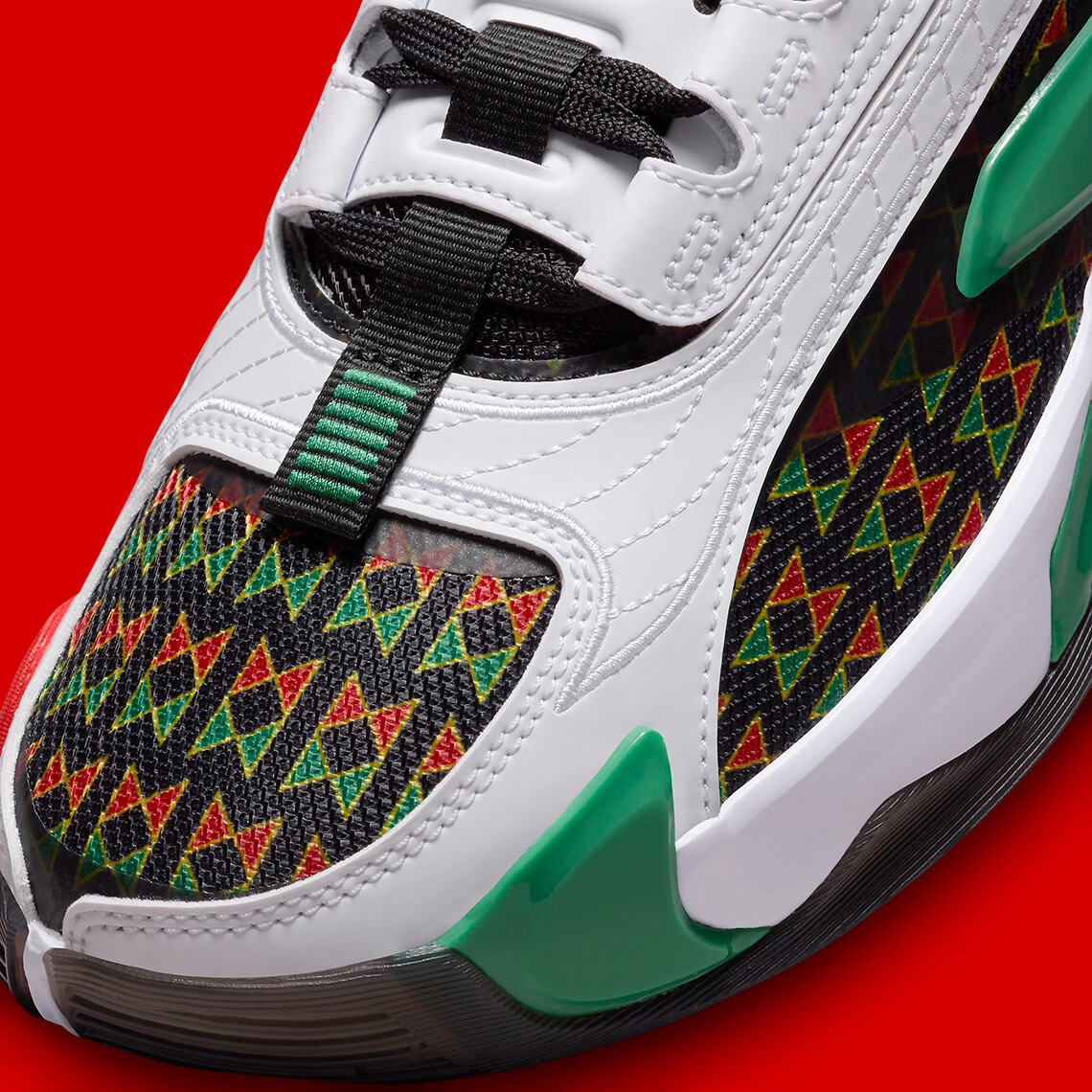 Nike Air Jordan Luka 2 Q54 Quai 54 White Red Green FQ1153-100 sz 9
