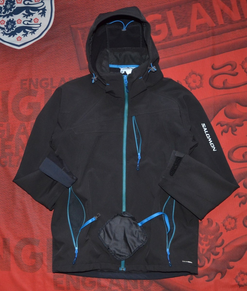 Salomon Clima Pro Storm 20000 Ski Jacket Black WinterSport